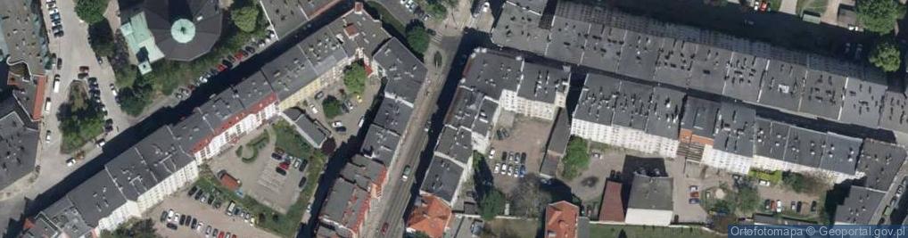 Zdjęcie satelitarne DHL POP ŻABKA