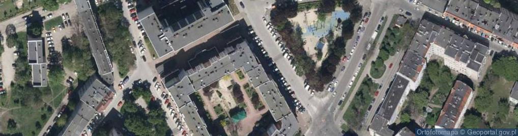 Zdjęcie satelitarne DHL POP ŻABKA