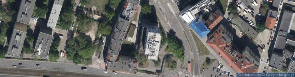 Zdjęcie satelitarne DHL POP ŻABKA