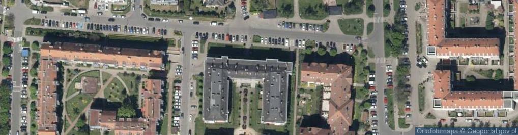 Zdjęcie satelitarne DHL POP ŻABKA