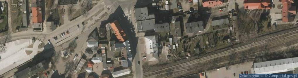 Zdjęcie satelitarne DHL POP ŻABKA