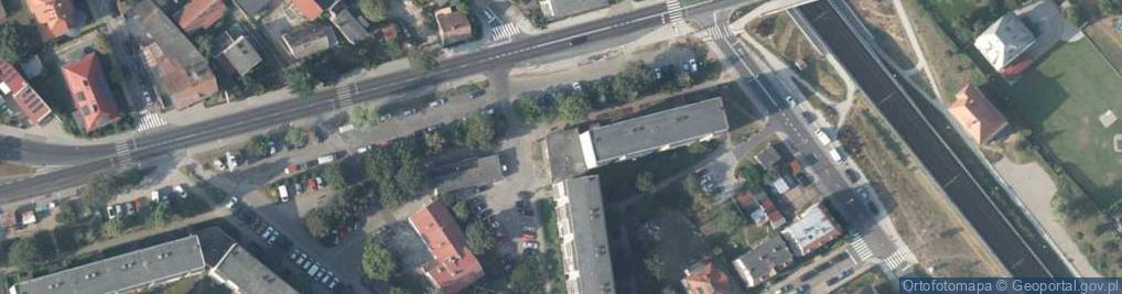 Zdjęcie satelitarne DHL POP ŻABKA