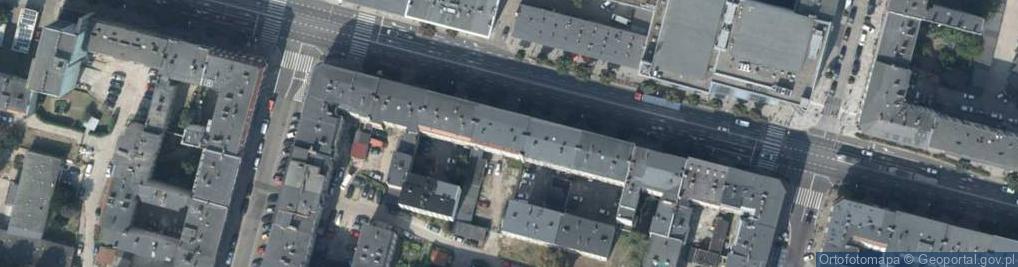 Zdjęcie satelitarne DHL POP ŻABKA