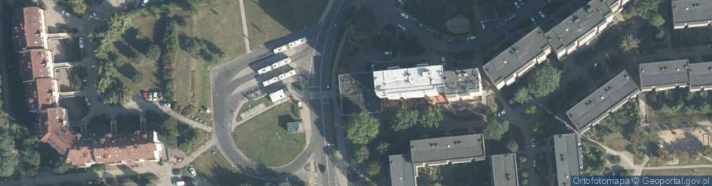 Zdjęcie satelitarne DHL POP ŻABKA