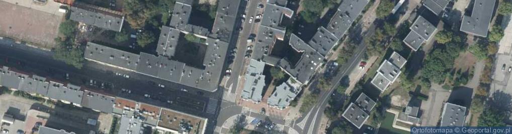 Zdjęcie satelitarne DHL POP ŻABKA