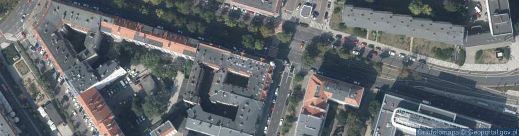 Zdjęcie satelitarne DHL POP ŻABKA