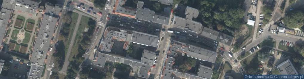 Zdjęcie satelitarne DHL POP ŻABKA