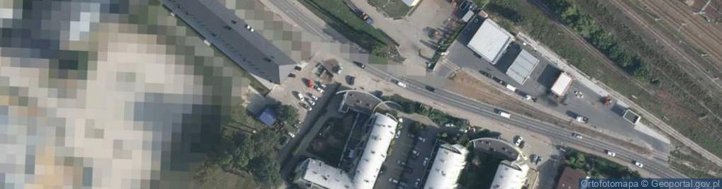 Zdjęcie satelitarne DHL POP ŻABKA