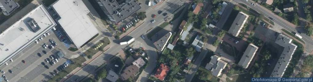 Zdjęcie satelitarne DHL POP ŻABKA