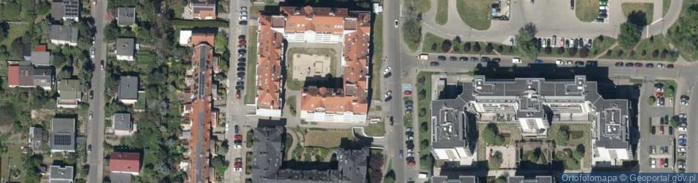 Zdjęcie satelitarne DHL POP ŻABKA