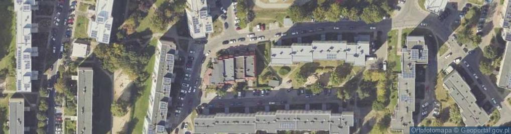 Zdjęcie satelitarne DHL POP ŻABKA