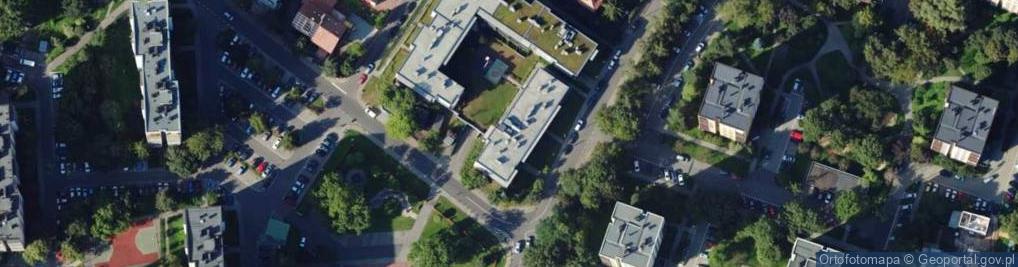 Zdjęcie satelitarne DHL POP ŻABKA