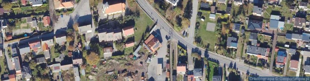 Zdjęcie satelitarne DHL POP ŻABKA