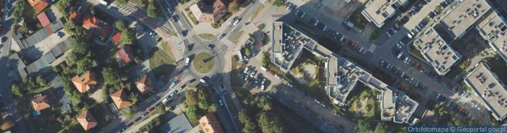 Zdjęcie satelitarne DHL POP ŻABKA