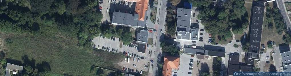 Zdjęcie satelitarne DHL POP ŻABKA