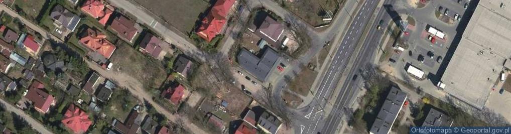 Zdjęcie satelitarne DHL POP ŻABKA