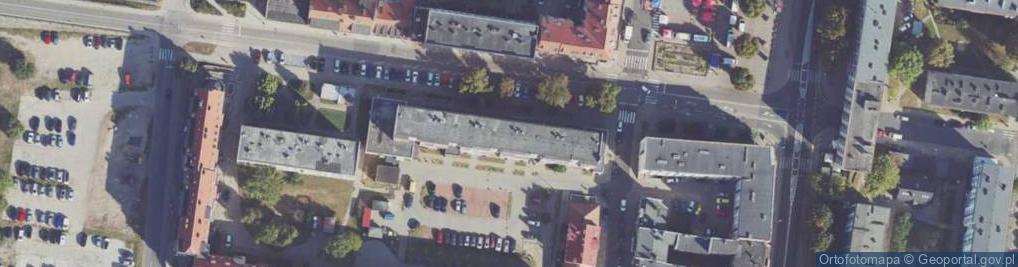 Zdjęcie satelitarne DHL POP ŻABKA