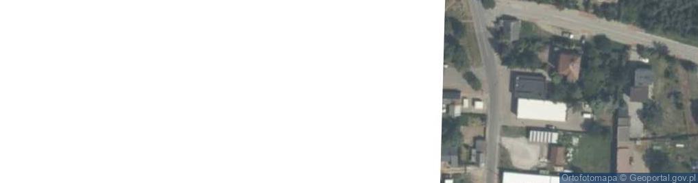 Zdjęcie satelitarne DHL POP Żabka