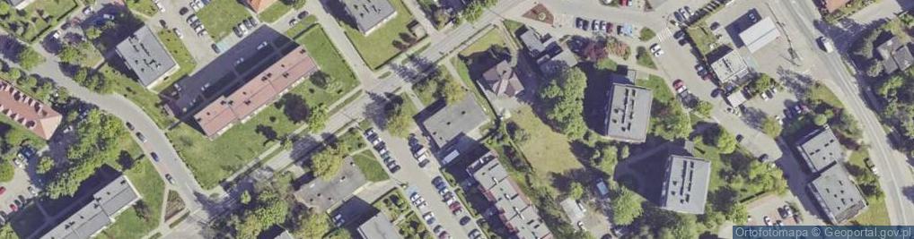 Zdjęcie satelitarne DHL POP ŻABKA