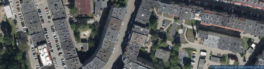 Zdjęcie satelitarne DHL POP ŻABKA