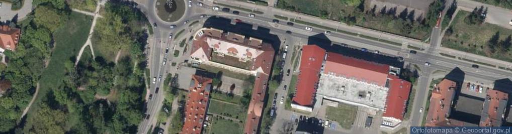 Zdjęcie satelitarne DHL POP ŻABKA