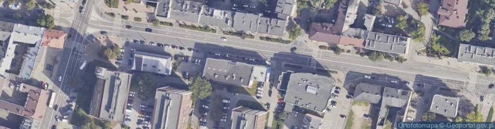 Zdjęcie satelitarne DHL POP ŻABKA