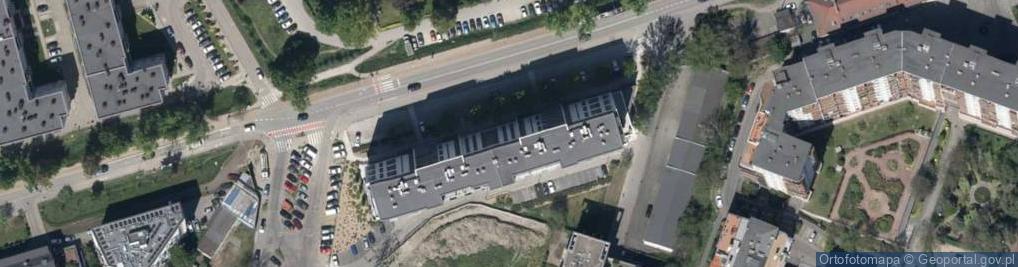 Zdjęcie satelitarne DHL POP ŻABKA