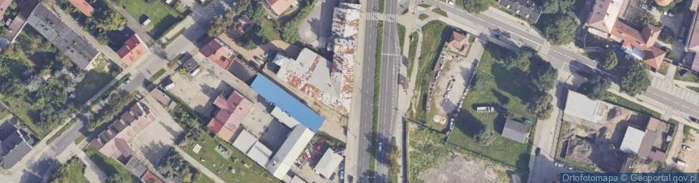 Zdjęcie satelitarne DHL POP ŻABKA