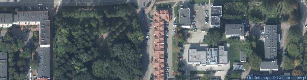 Zdjęcie satelitarne DHL POP ŻABKA