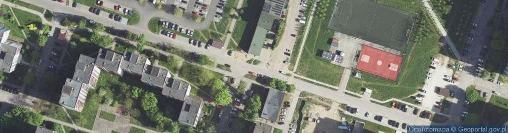 Zdjęcie satelitarne DHL POP ŻABKA