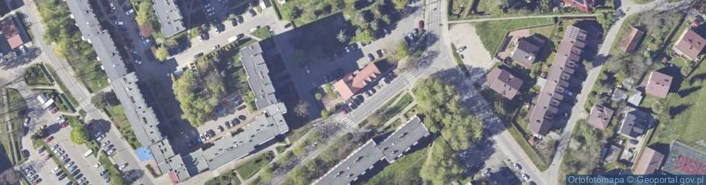 Zdjęcie satelitarne DHL POP ŻABKA