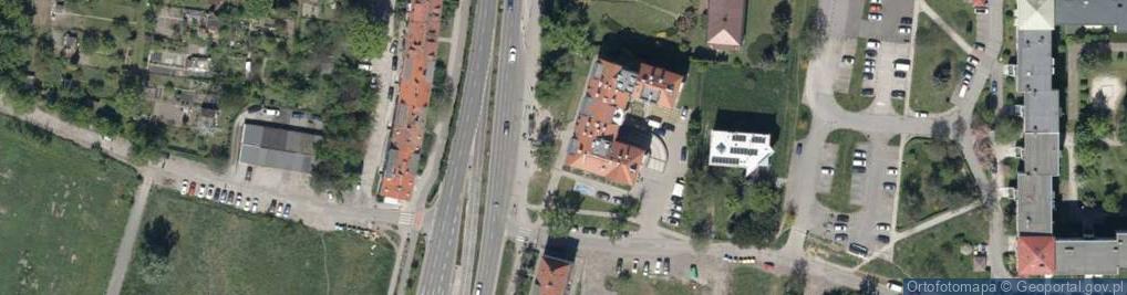 Zdjęcie satelitarne DHL POP ŻABKA