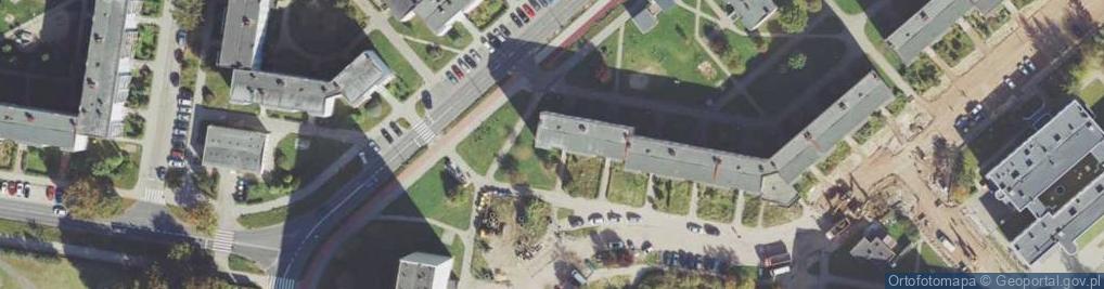 Zdjęcie satelitarne DHL POP ŻABKA