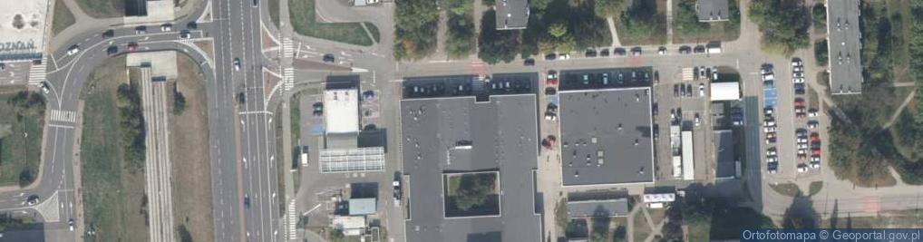 Zdjęcie satelitarne DHL POP ŻABKA