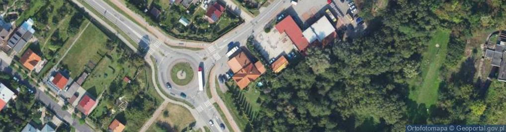 Zdjęcie satelitarne DHL POP ŻABKA