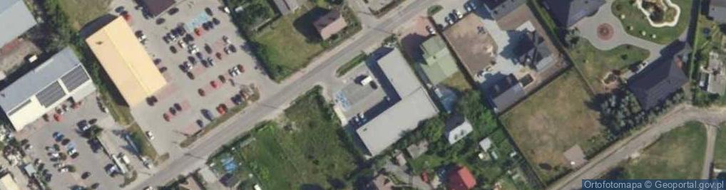 Zdjęcie satelitarne DHL POP ŻABKA
