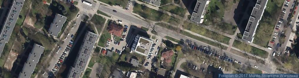 Zdjęcie satelitarne DHL POP ŻABKA