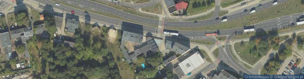 Zdjęcie satelitarne DHL POP ŻABKA