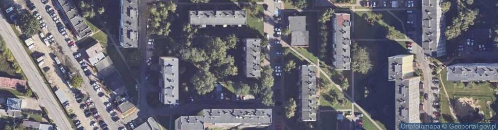 Zdjęcie satelitarne DHL POP ŻABKA