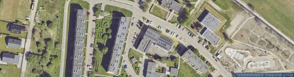 Zdjęcie satelitarne DHL POP ŻABKA