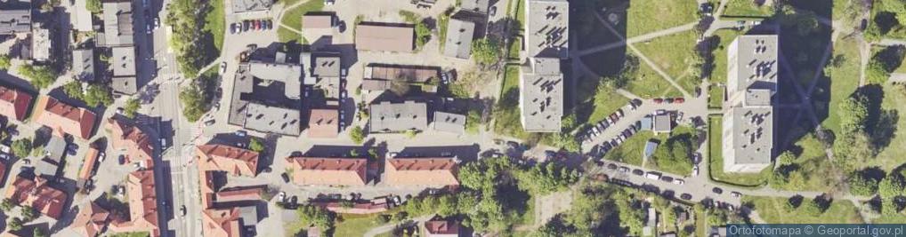 Zdjęcie satelitarne DHL POP ŻABKA