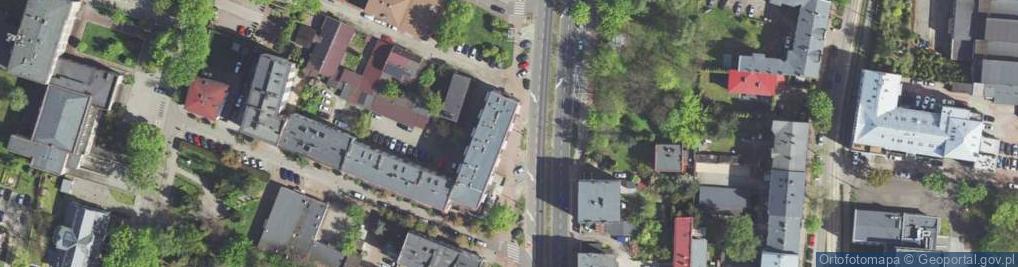 Zdjęcie satelitarne DHL POP ŻABKA