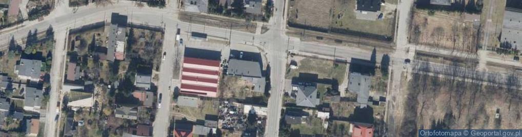 Zdjęcie satelitarne DHL POP ŻABKA