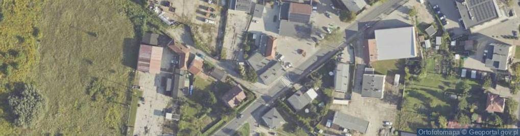 Zdjęcie satelitarne DHL POP Żabka