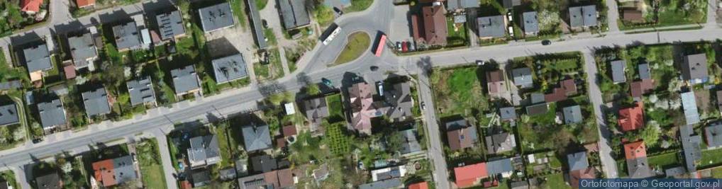 Zdjęcie satelitarne DHL POP ŻABKA