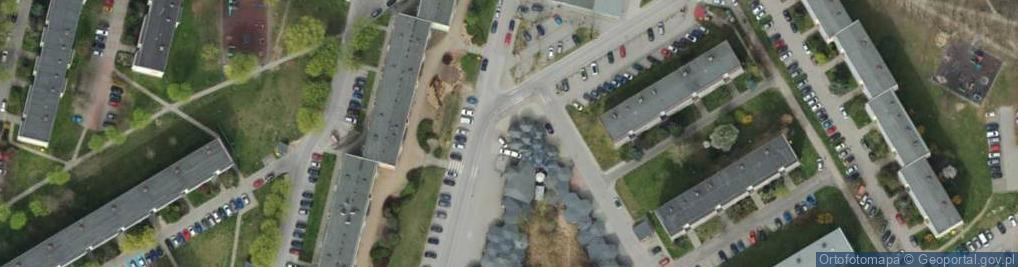 Zdjęcie satelitarne DHL POP ŻABKA