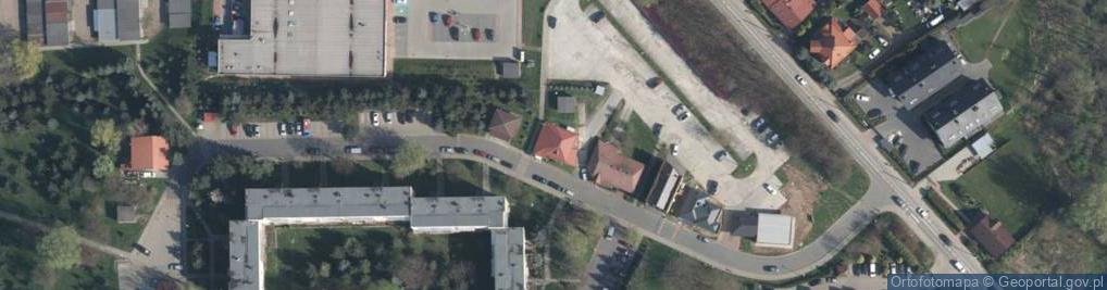 Zdjęcie satelitarne DHL POP ŻABKA