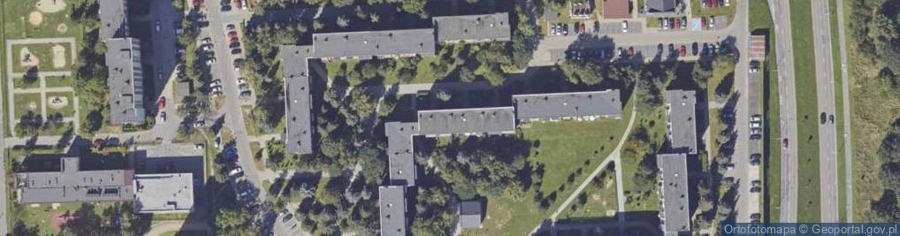 Zdjęcie satelitarne DHL POP ŻABKA