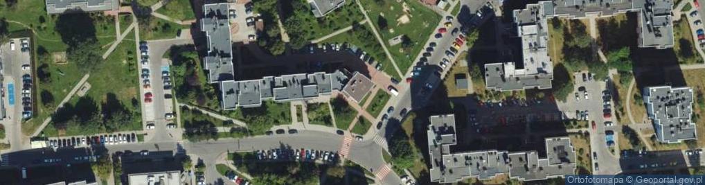 Zdjęcie satelitarne DHL POP ŻABKA