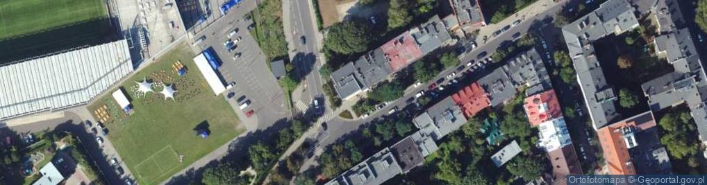 Zdjęcie satelitarne DHL POP ŻABKA